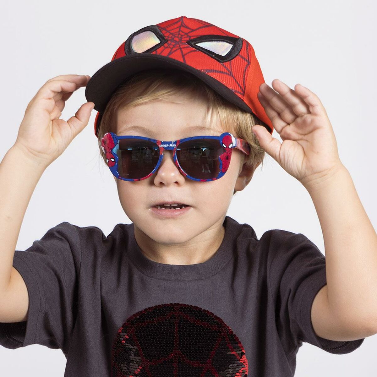 Gorra Infantil Spider-Man Rojo