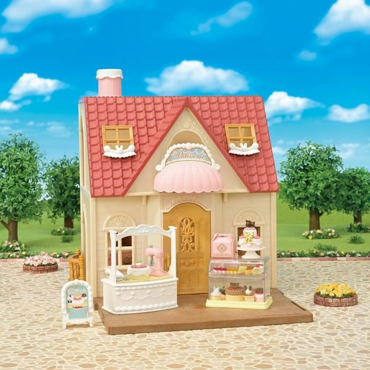 Figura Articulada Sylvanian Families La caja de pasteles Pastelera