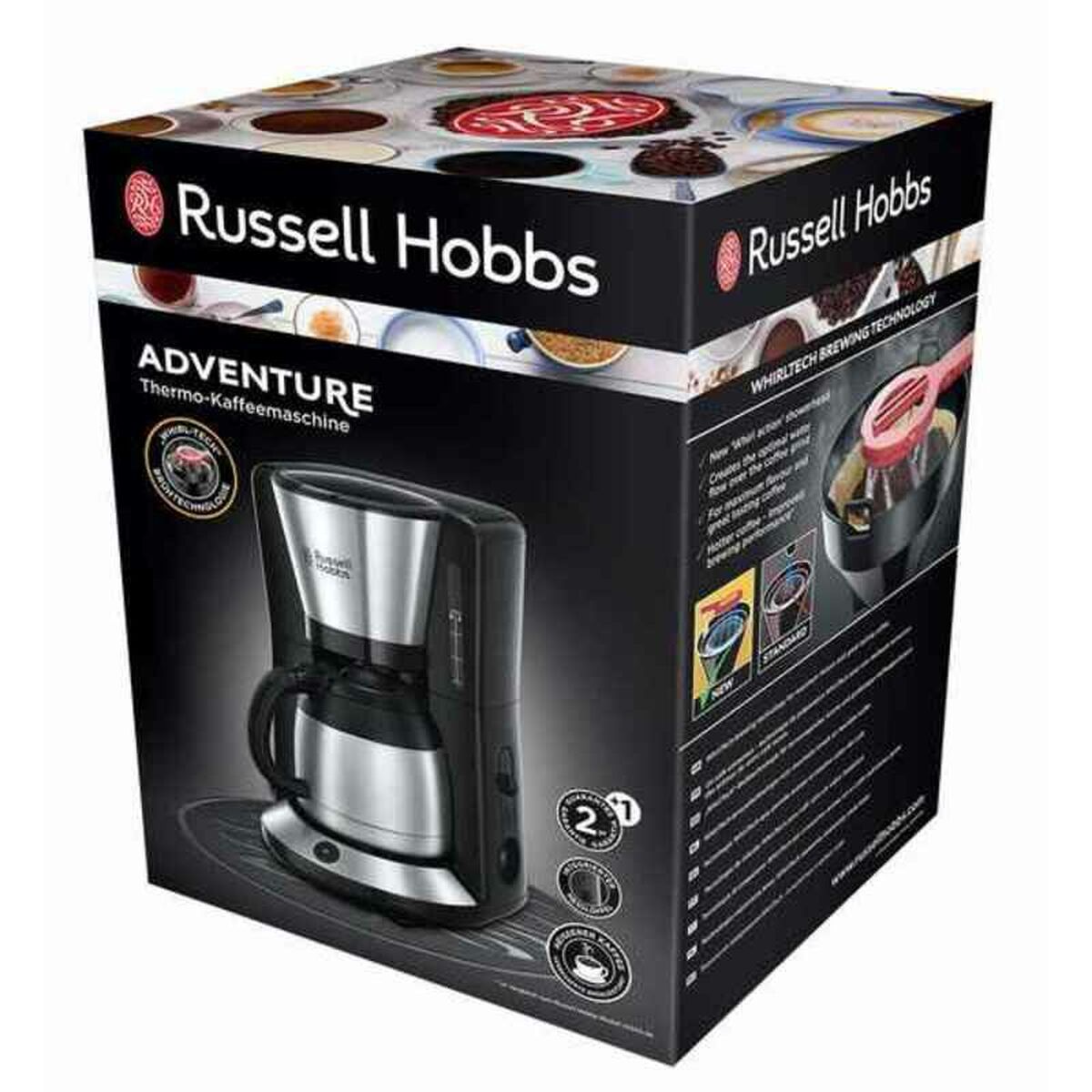 Cafetera de Goteo Russell Hobbs 24020-56 Gris 1100 W 1 L