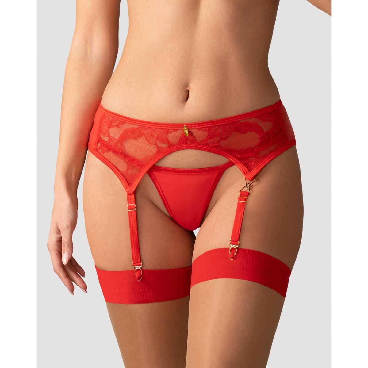 Liguero Obsessive Rojo L/XL