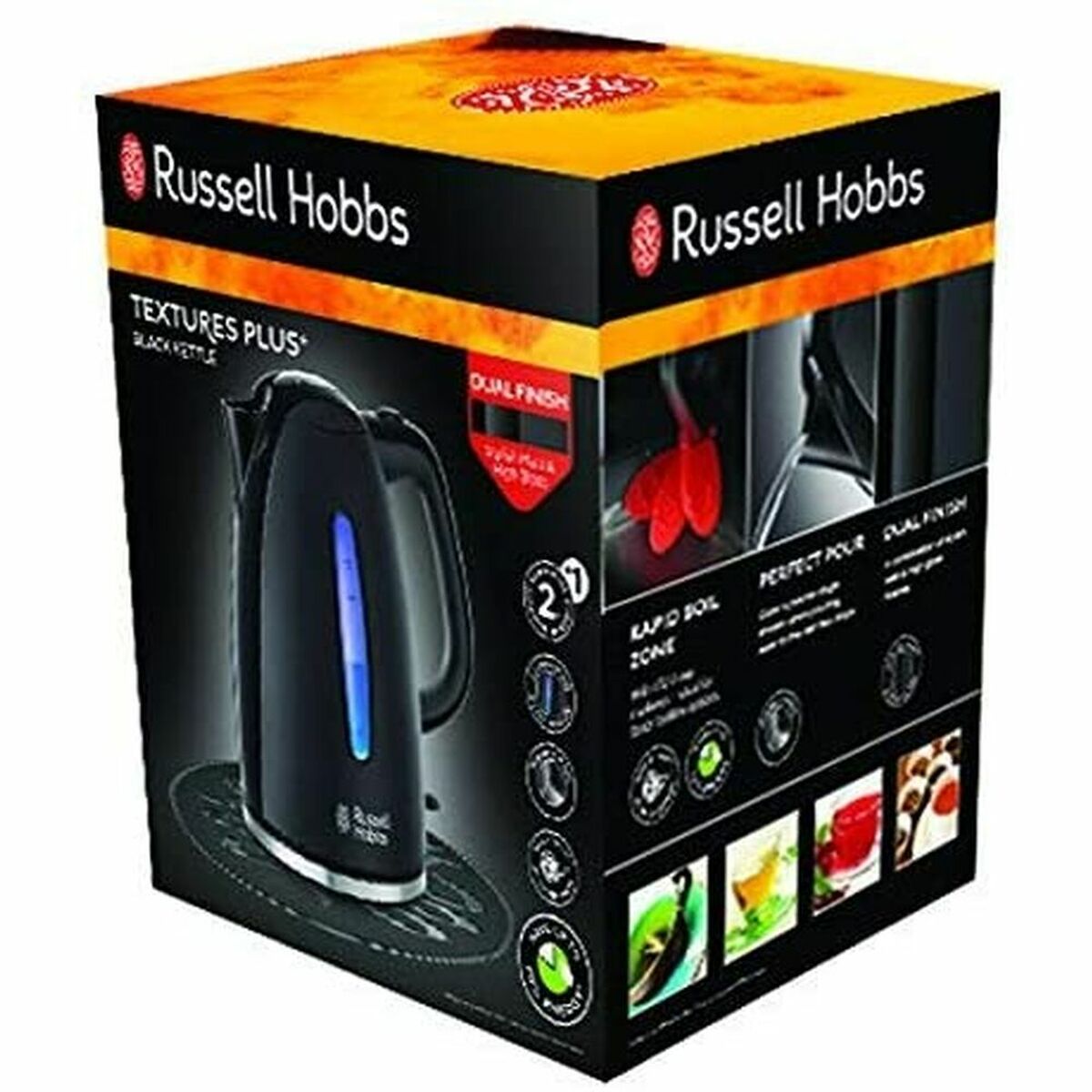 Hervidor Russell Hobbs Plateado Acero Inoxidable 2200 W 1,7 L