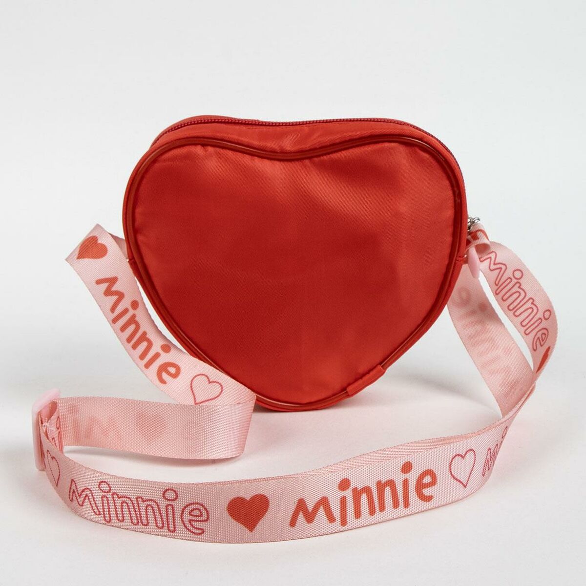 Bolso Bandolera Minnie Mouse Rojo 15,0 x 14,0 x 4,0 cm