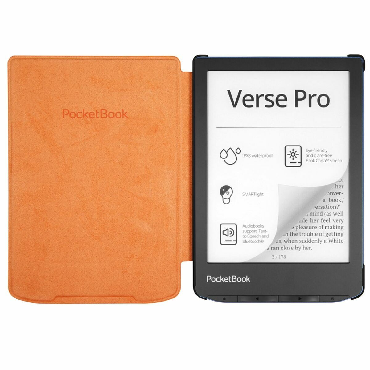 Funda para eBook PocketBook H-S-634-O-WW 6"