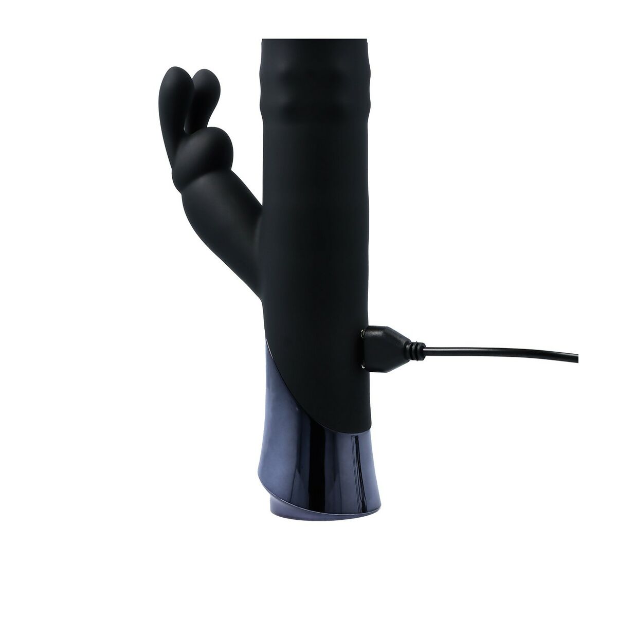 Vibrador Doble Estimulación Virgite Plateado