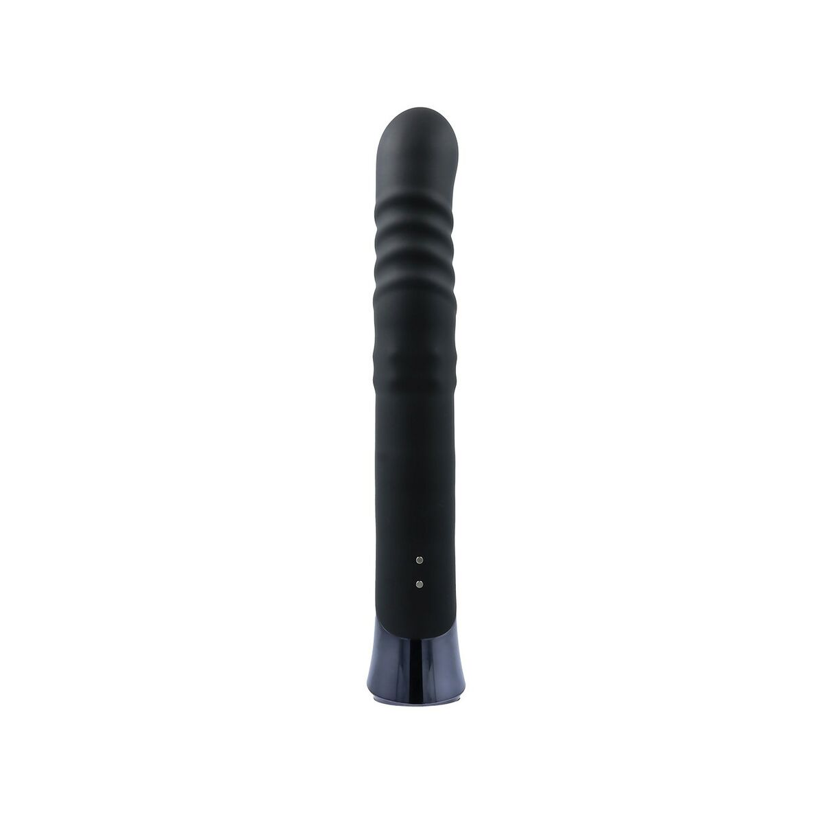 Vibrador Doble Estimulación Virgite Plateado