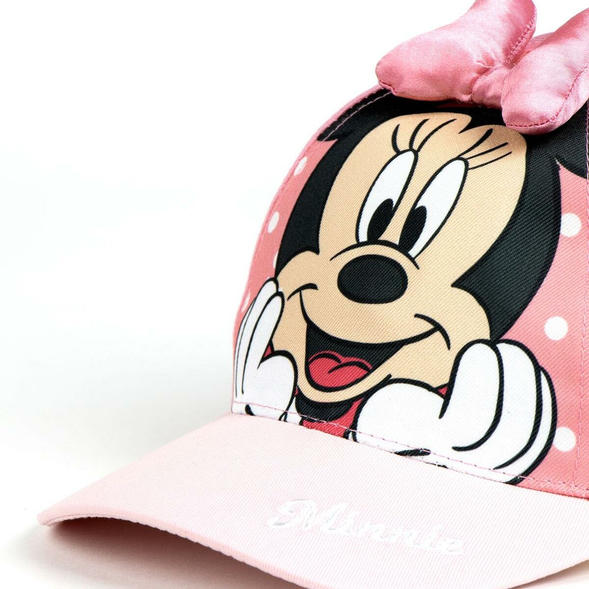 Gorra Infantil Minnie Mouse Rosa