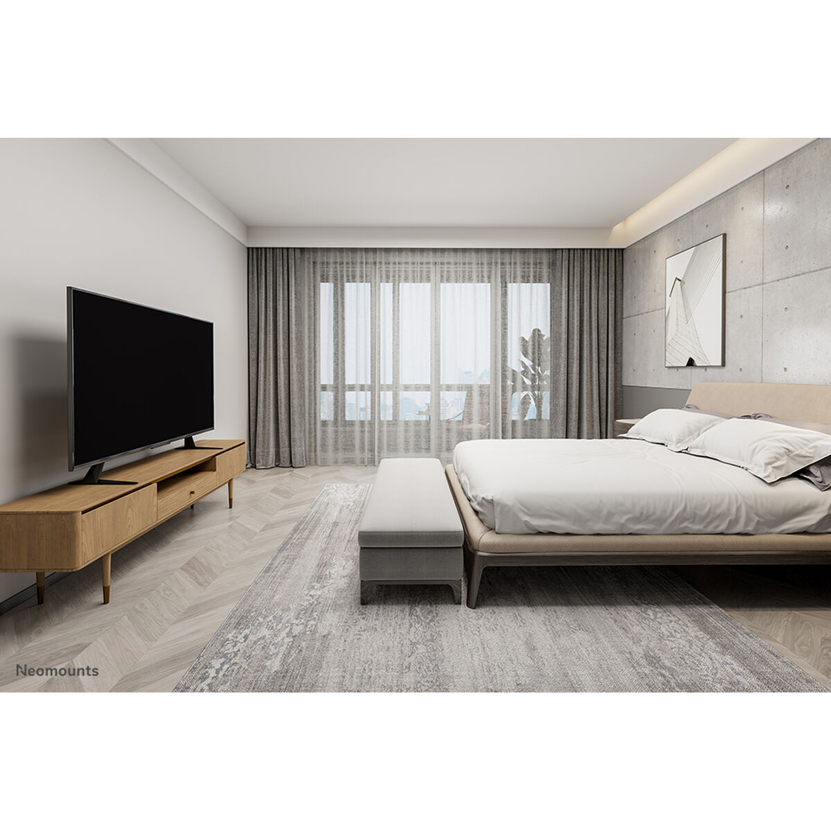 Soporte de Mesa para Pantalla Neomounts DS45-430BL19 75"