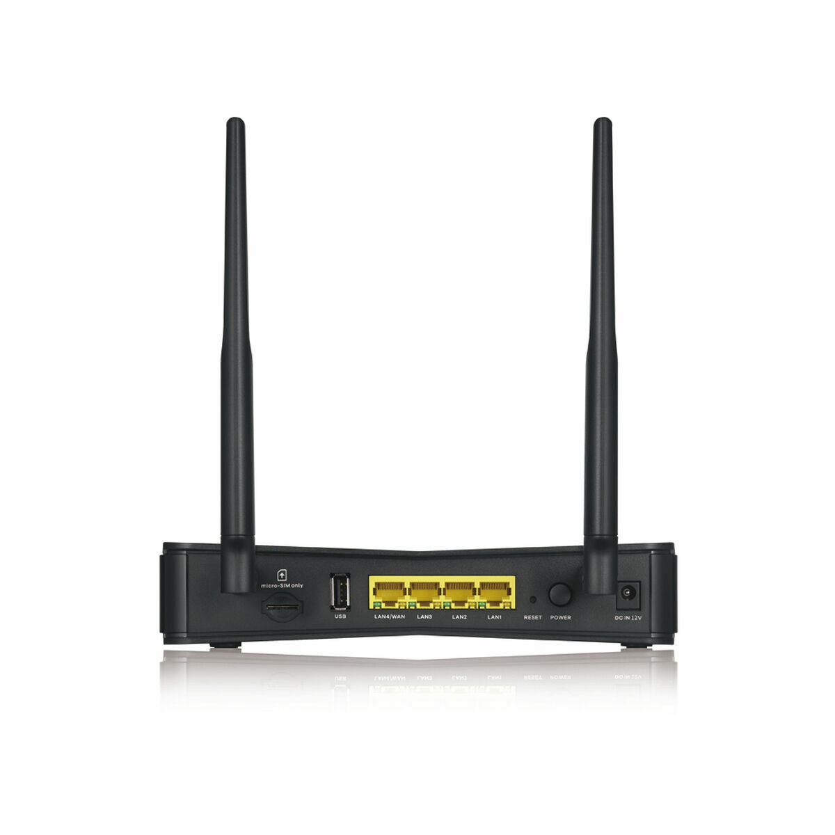 Router ZyXEL LTE-3301PLUS-EU0102F Negro USB 2.0 Ethernet LAN Wi-Fi