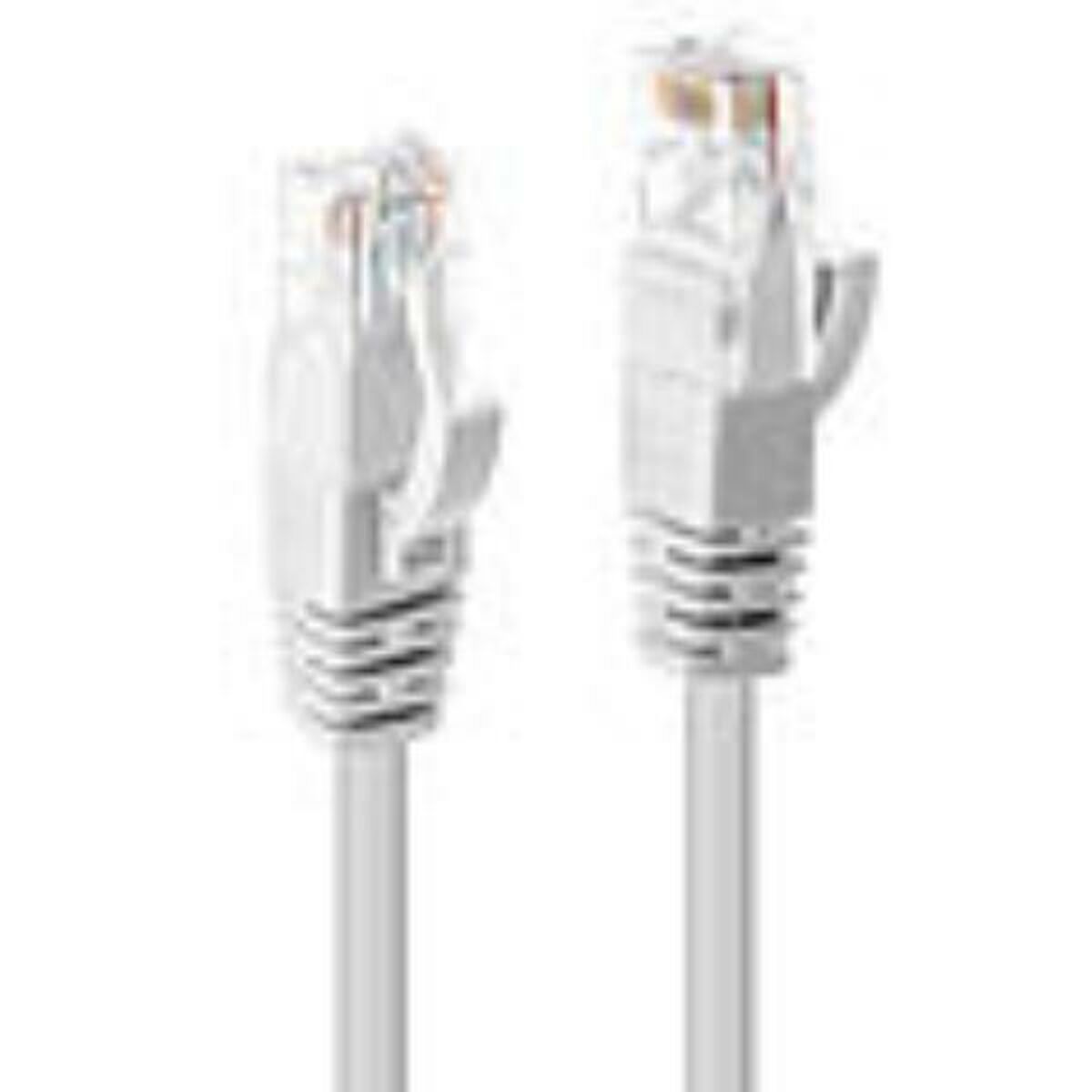 Cable de Red Rígido UTP Categoría 6 LINDY 48099 Blanco 20 m 1 unidad