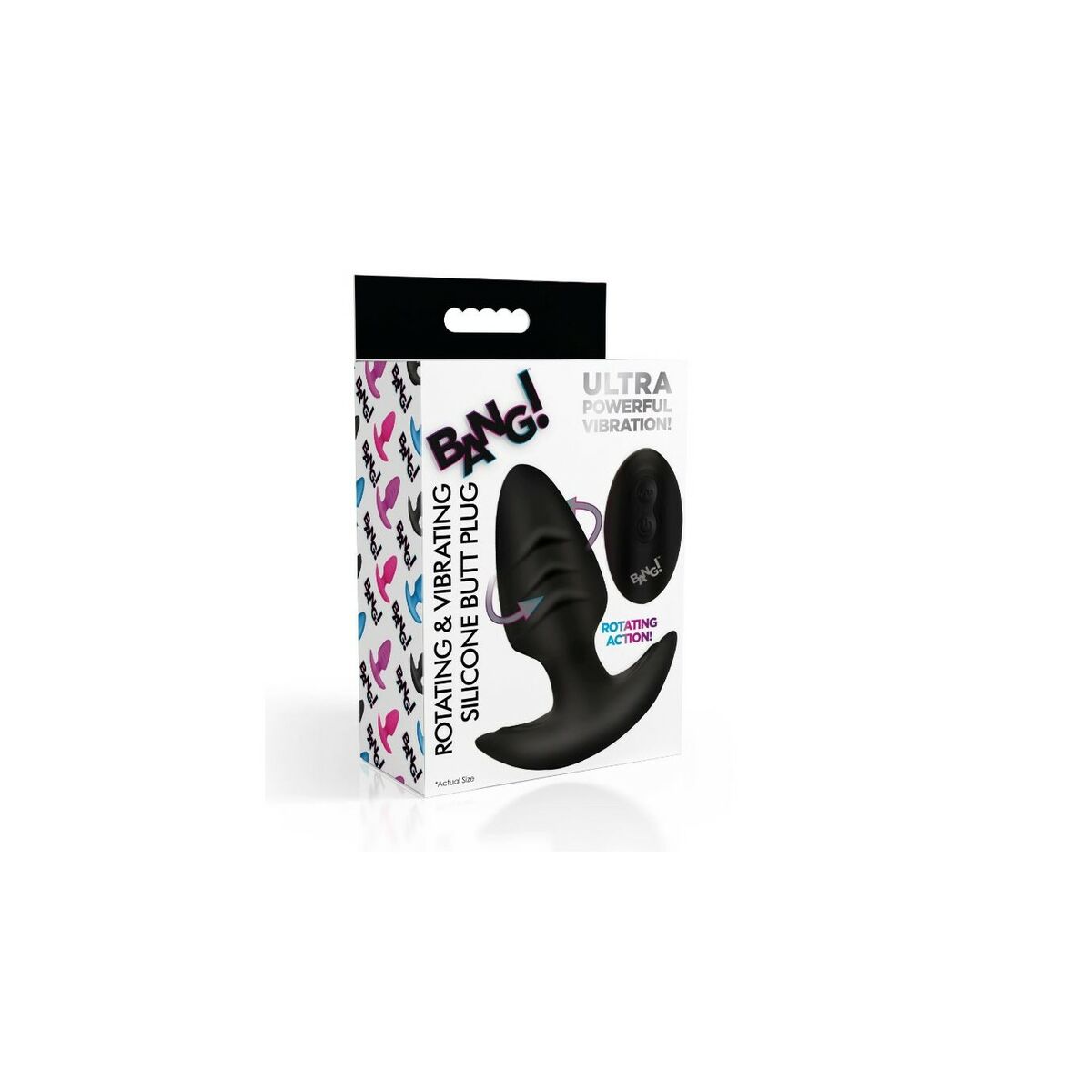 Plug Anal XR Negro (7,6 cm)