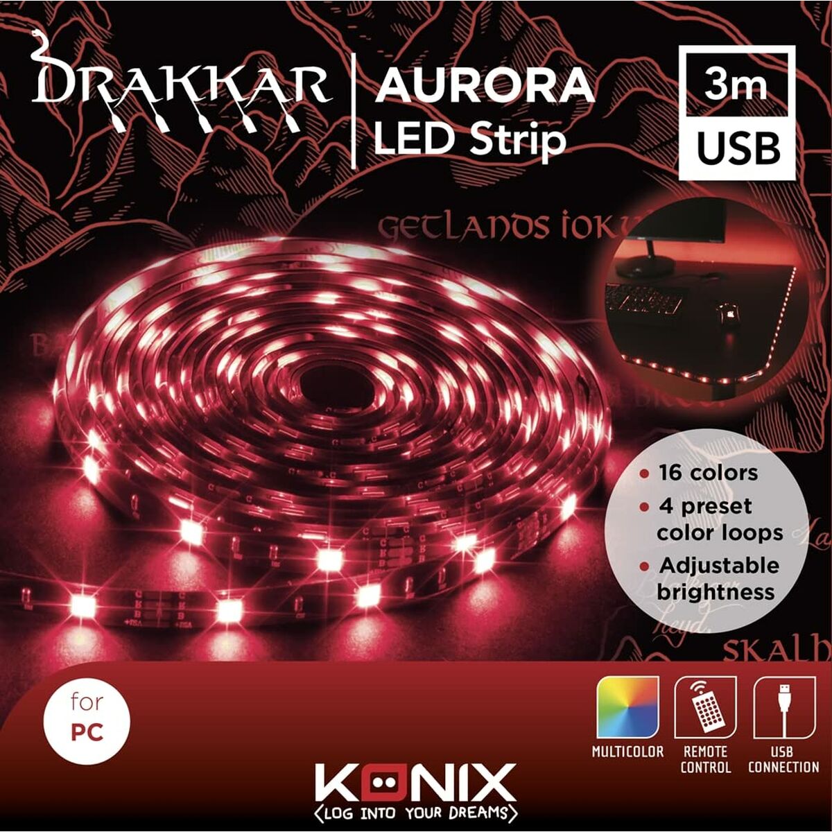 Tiras LED KONIX KX AURORA