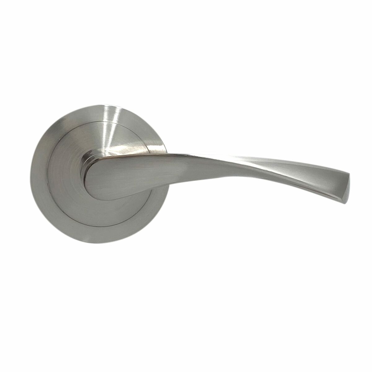 Juego de Manillas EDM 86032 707 Aluminio Ø 6,5 x 12 cm