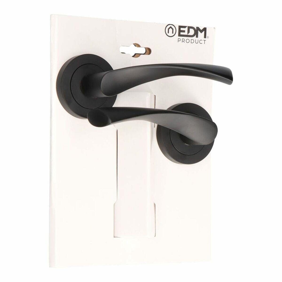 Juego de Manillas EDM 86033 707 Aluminio Ø 6,5 x 12 cm