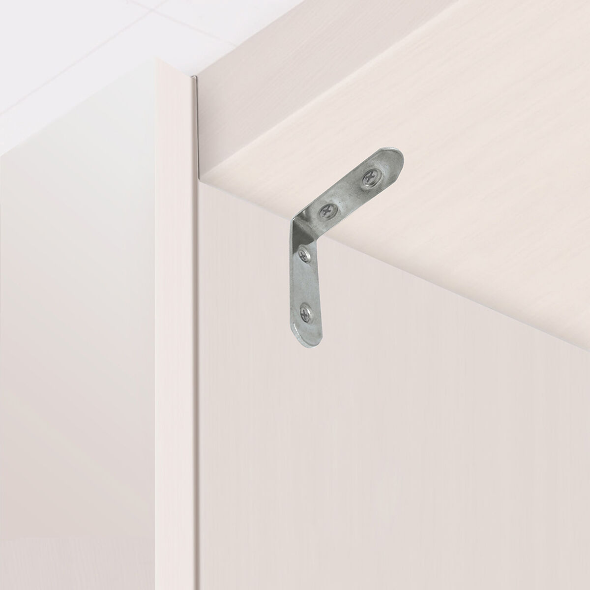 Escuadra de ángulo EDM 86091 an24 Acero Inoxidable 5 x 5 x 1,6 cm 4 Unidades