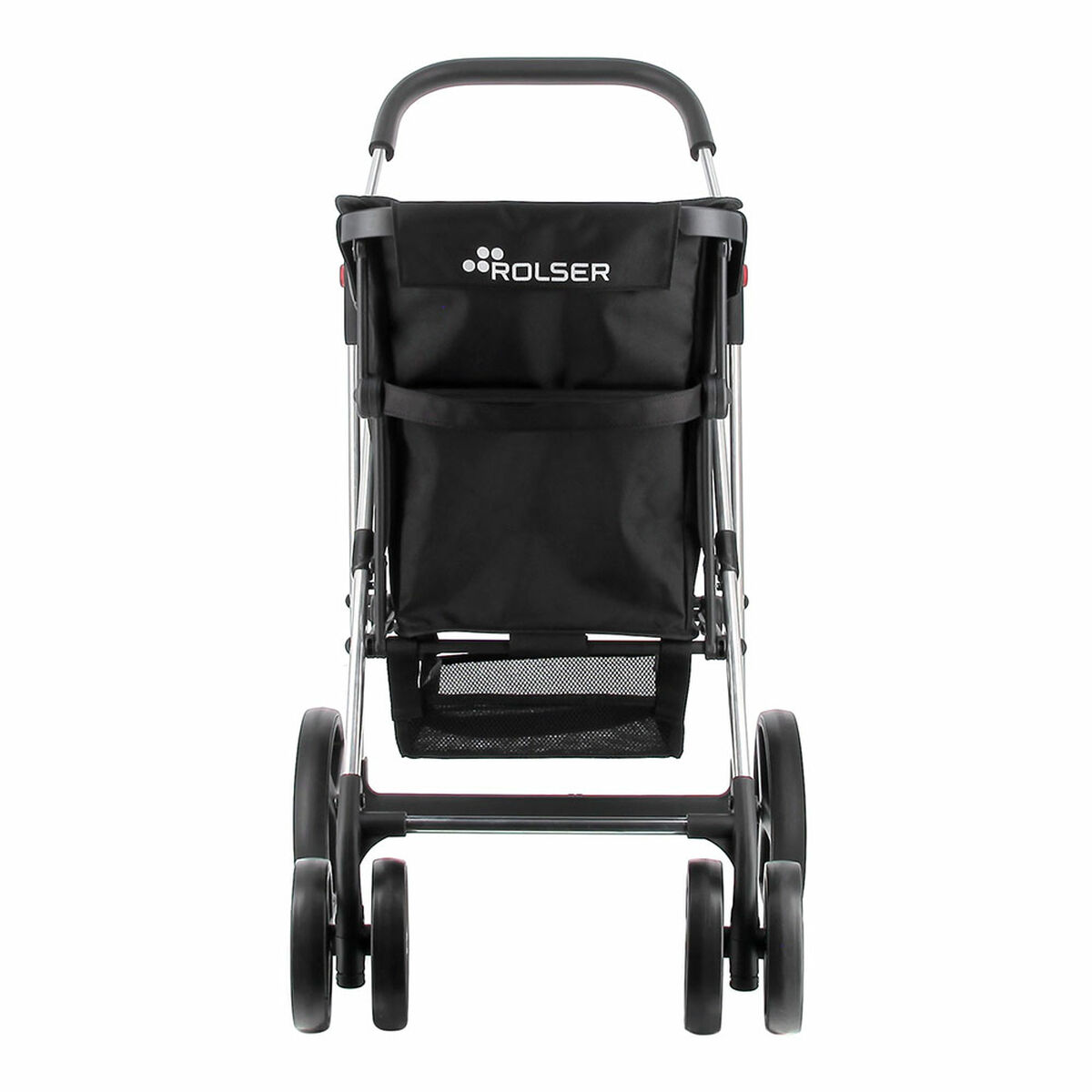 Carro de Compra Rolser basket mf 4b Negro 50 L