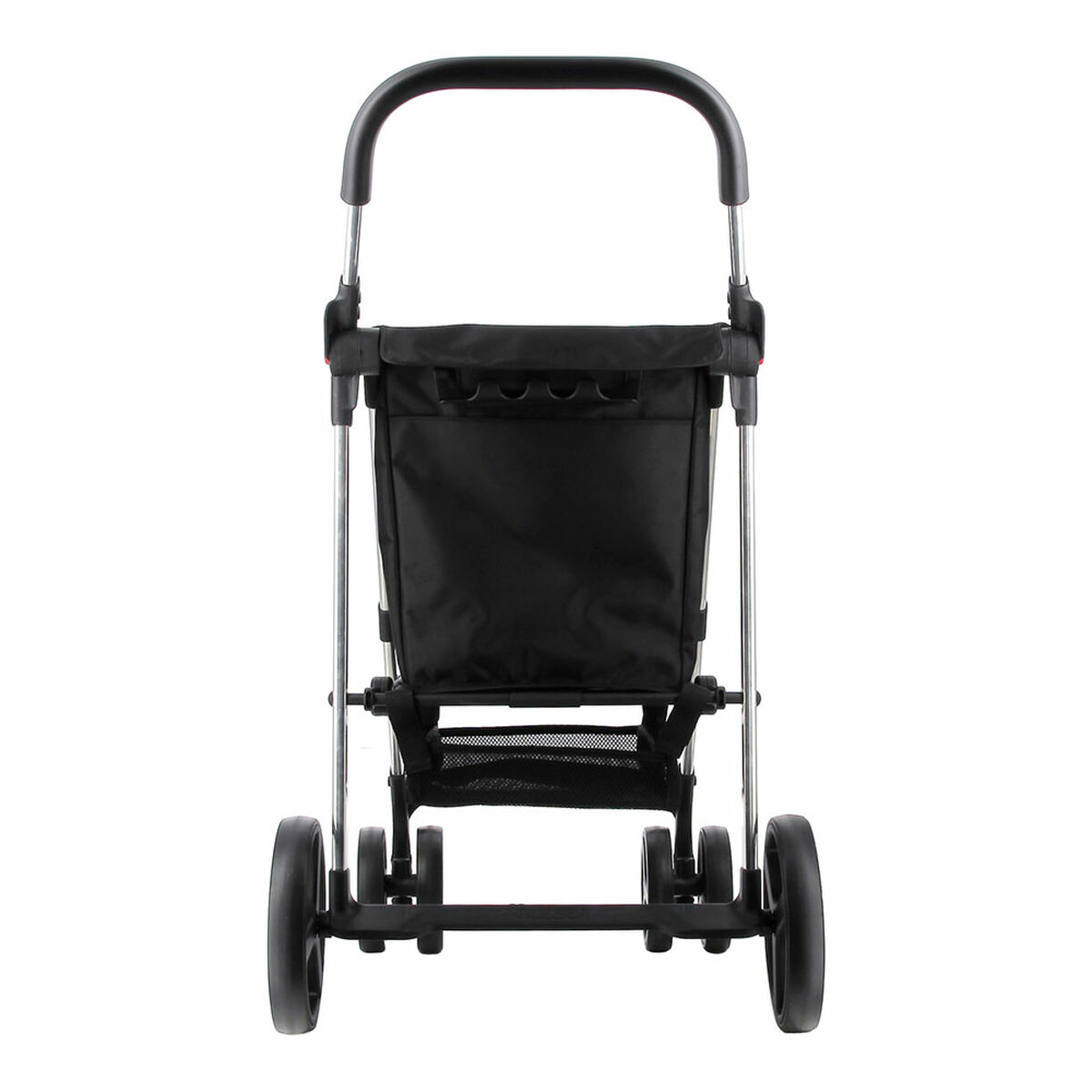 Carro de Compra Rolser basket mf 4b Negro 50 L