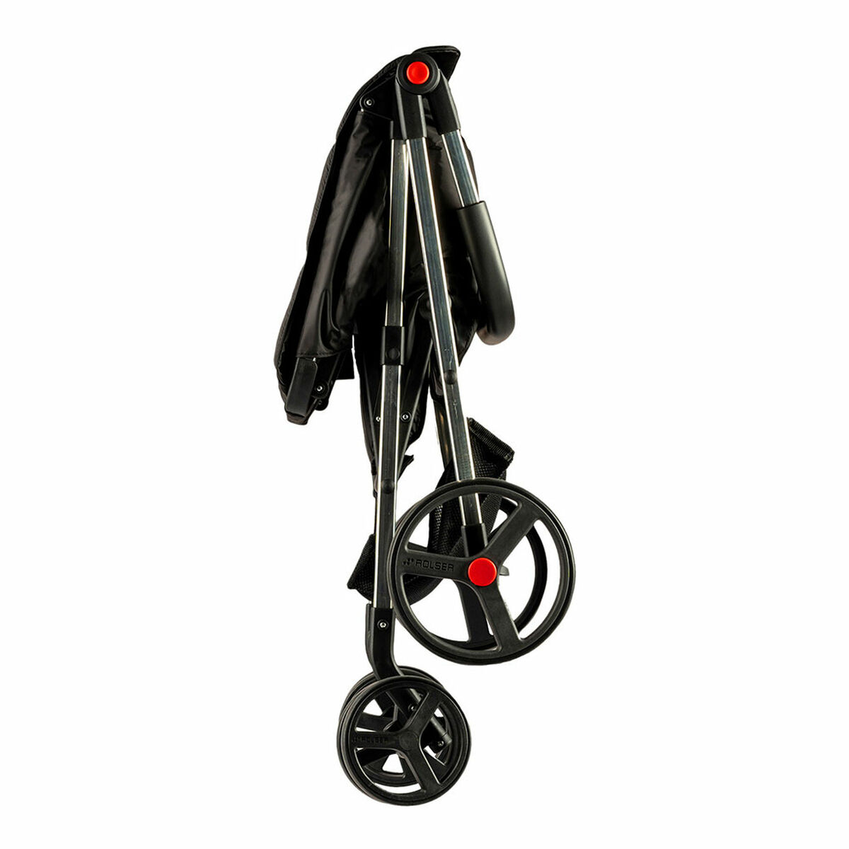 Carro de Compra Rolser basket mf 4b Negro 50 L