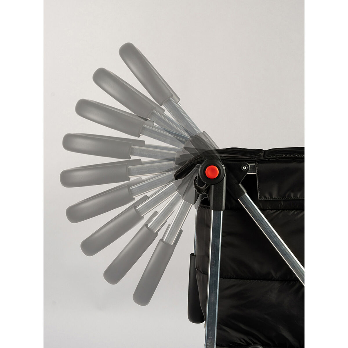 Carro de Compra Rolser basket mf 4b Negro 50 L