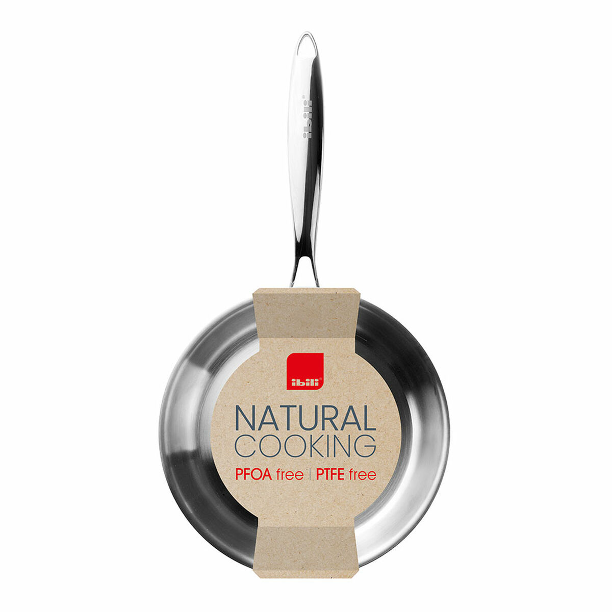 Sartén Ibili Natural Cooking Acero Inoxidable Aluminio