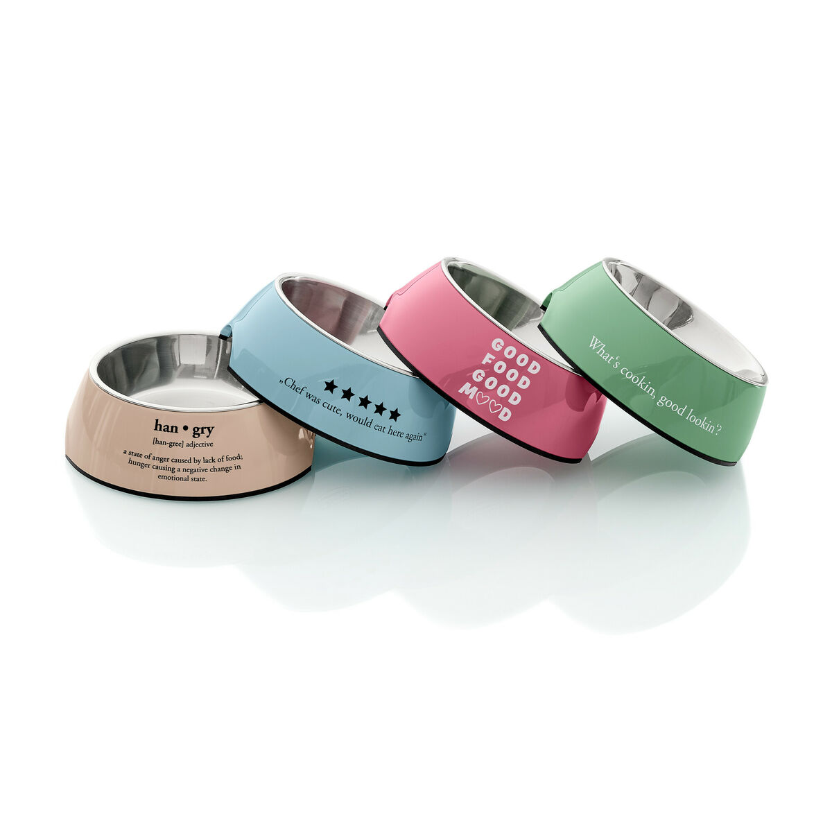 Comedero para Perro Hunter Chester Rosa 160 ml