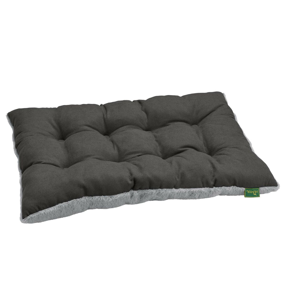 Cama para Perro Hunter Rockford Gris 120 x 80 cm