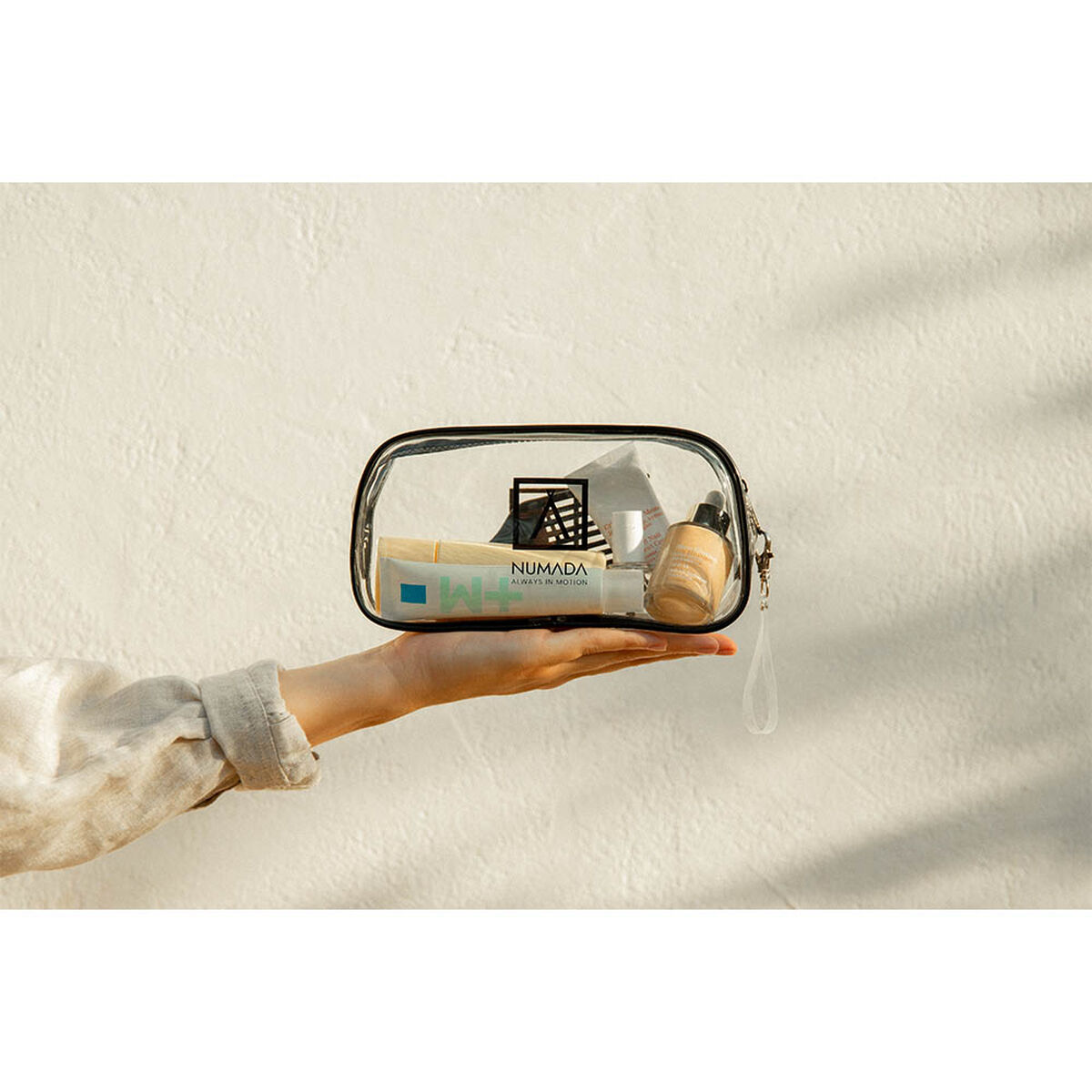 Neceser de Viaje Numada Transparente PVC 23 x 11,5 x 6,5 cm