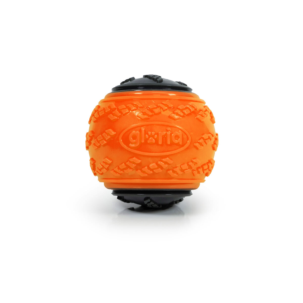 Pelota para Mascotas Gloria PLAY AND RUN Naranja TPR L 8,89 cm
