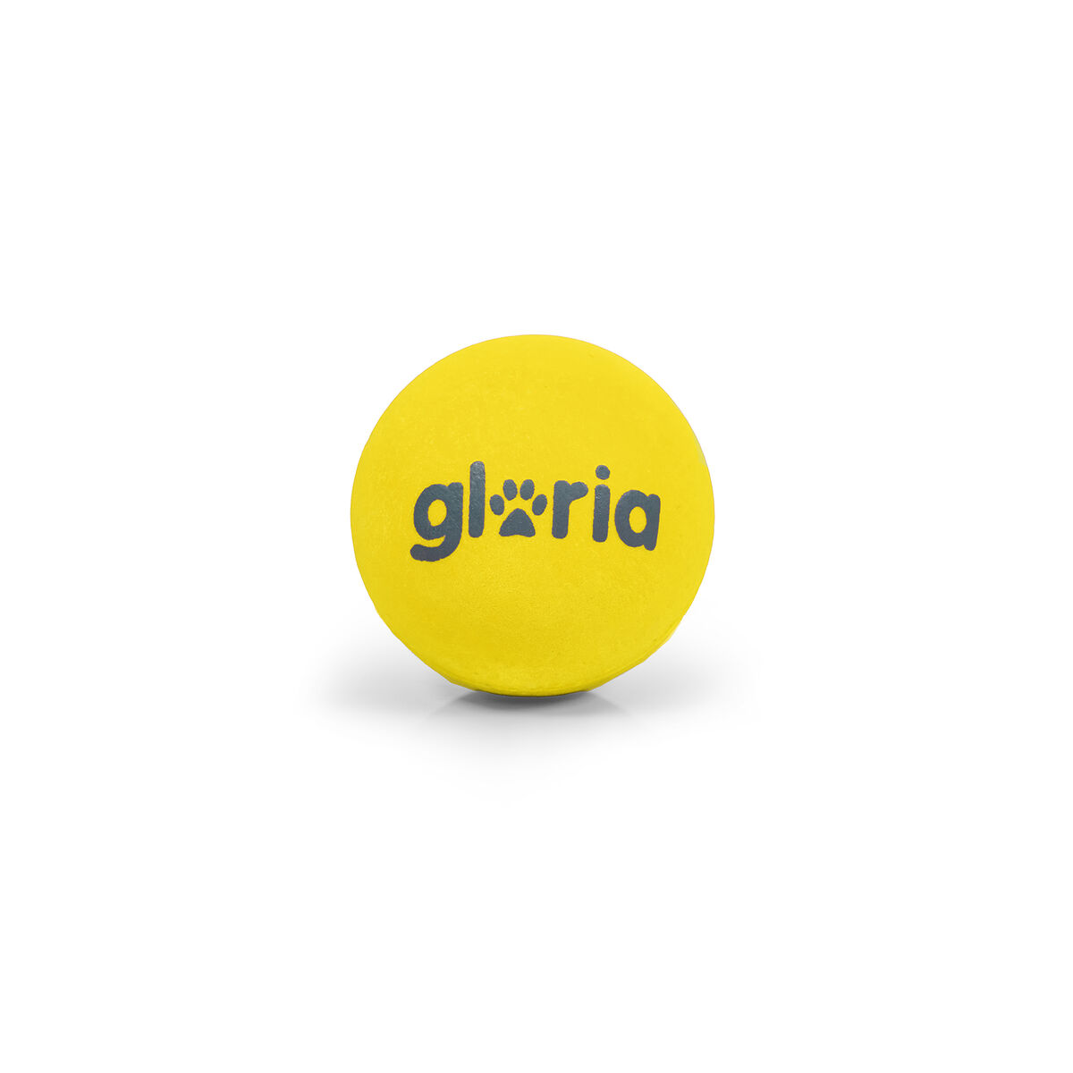 Pelota para Mascotas Gloria PLAY AND RUN Amarillo Espuma TPR S 4,5 cm 2 Unidades