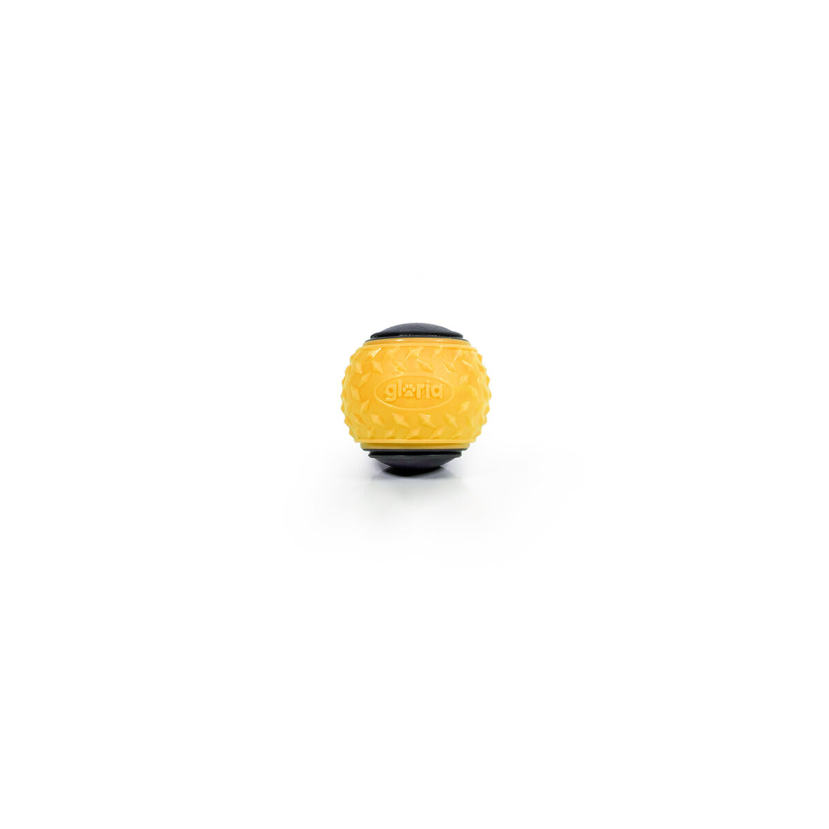 Pelota para Mascotas Gloria PLAY AND RUN Amarillo TPR M 6,35 cm 2 Unidades