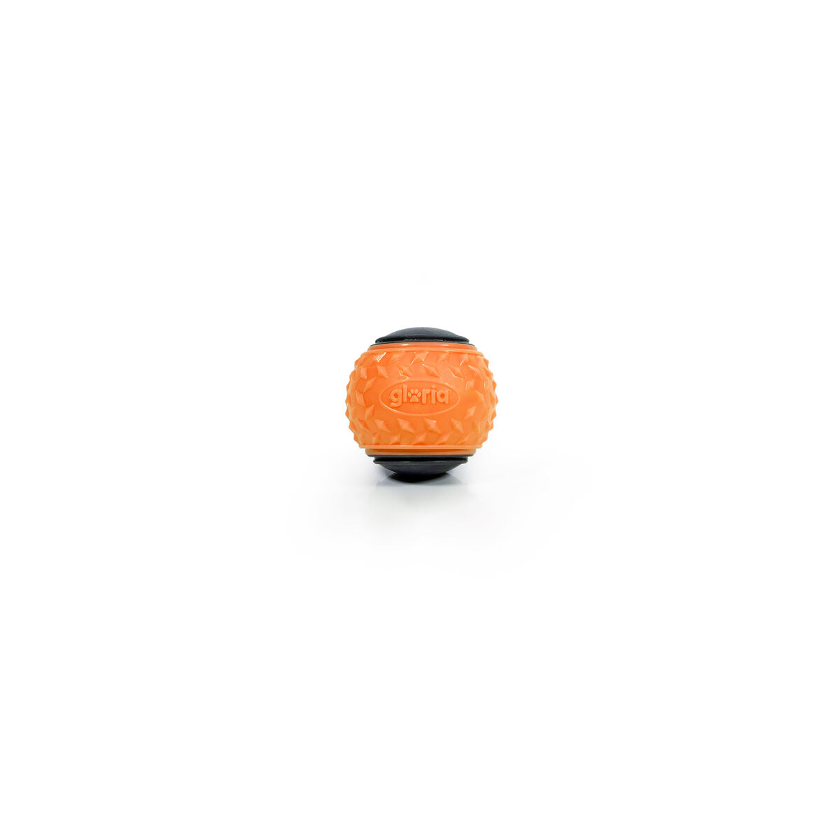 Pelota para Mascotas Gloria PLAY AND RUN Naranja TPR M 6,35 cm 2 Unidades