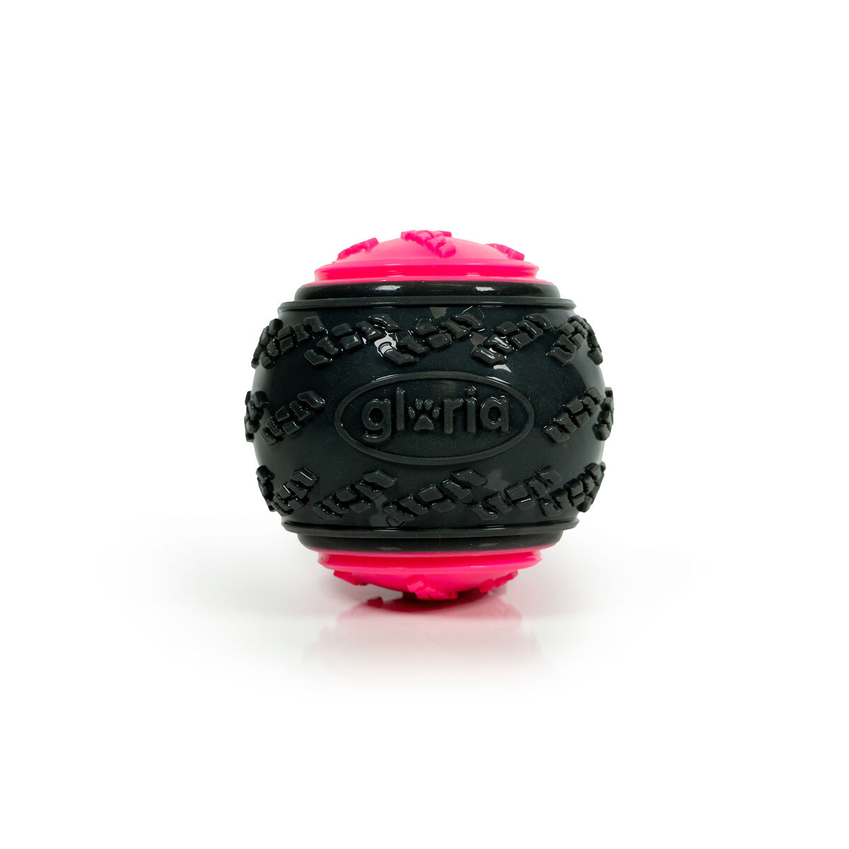 Pelota para Mascotas Gloria PLAY AND RUN Rosa TPR L 8,89 cm