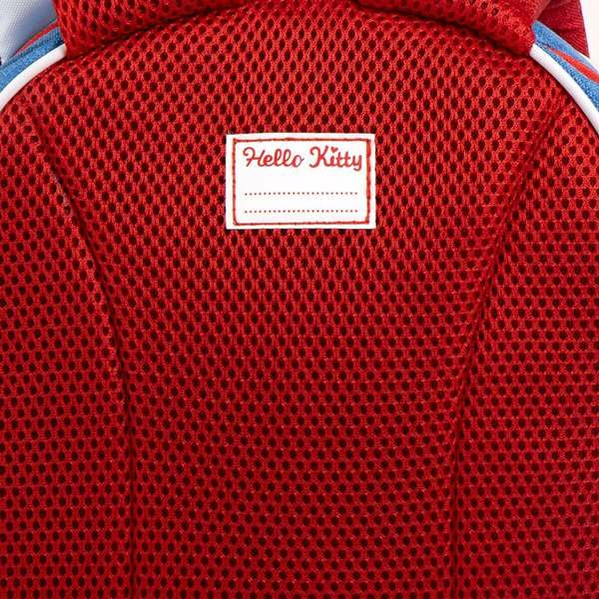 Mochila Escolar Hello Kitty Azul