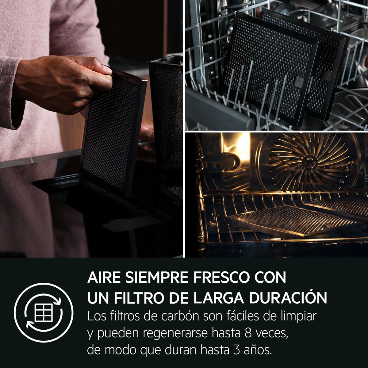 Placa de Inducción Electrolux TCH74B01FB 71 cm 3200 W 7350 W