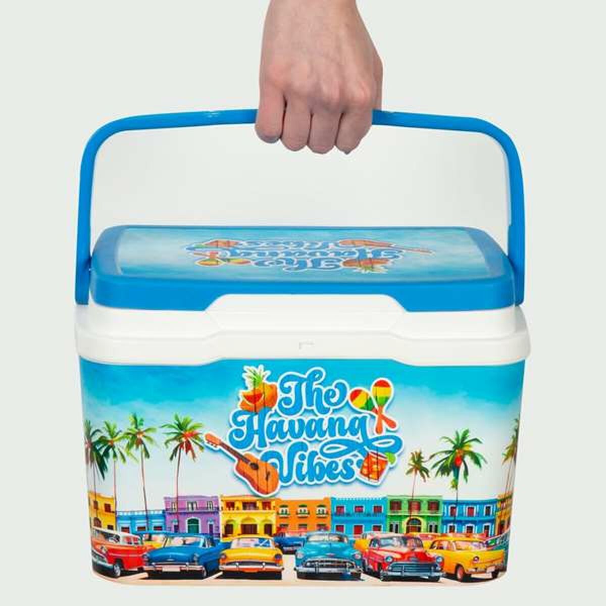 Nevera Portátil Aktive The Havana Vibes 5 L