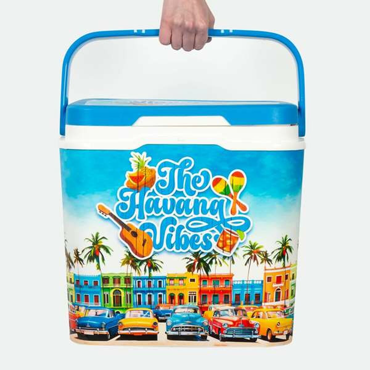 Nevera Portátil Aktive The Havana Vibes 24 L