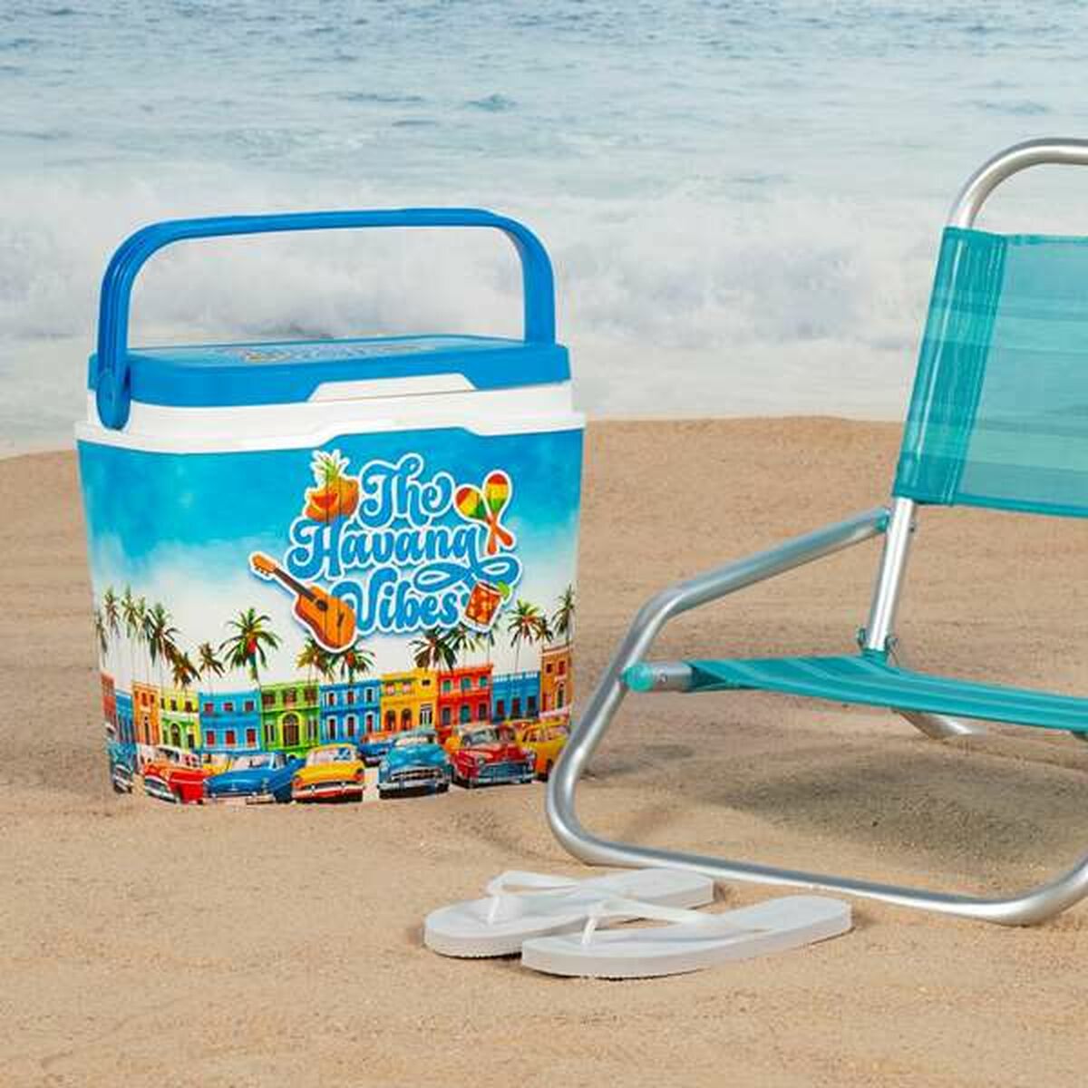 Nevera Portátil Aktive The Havana Vibes 24 L