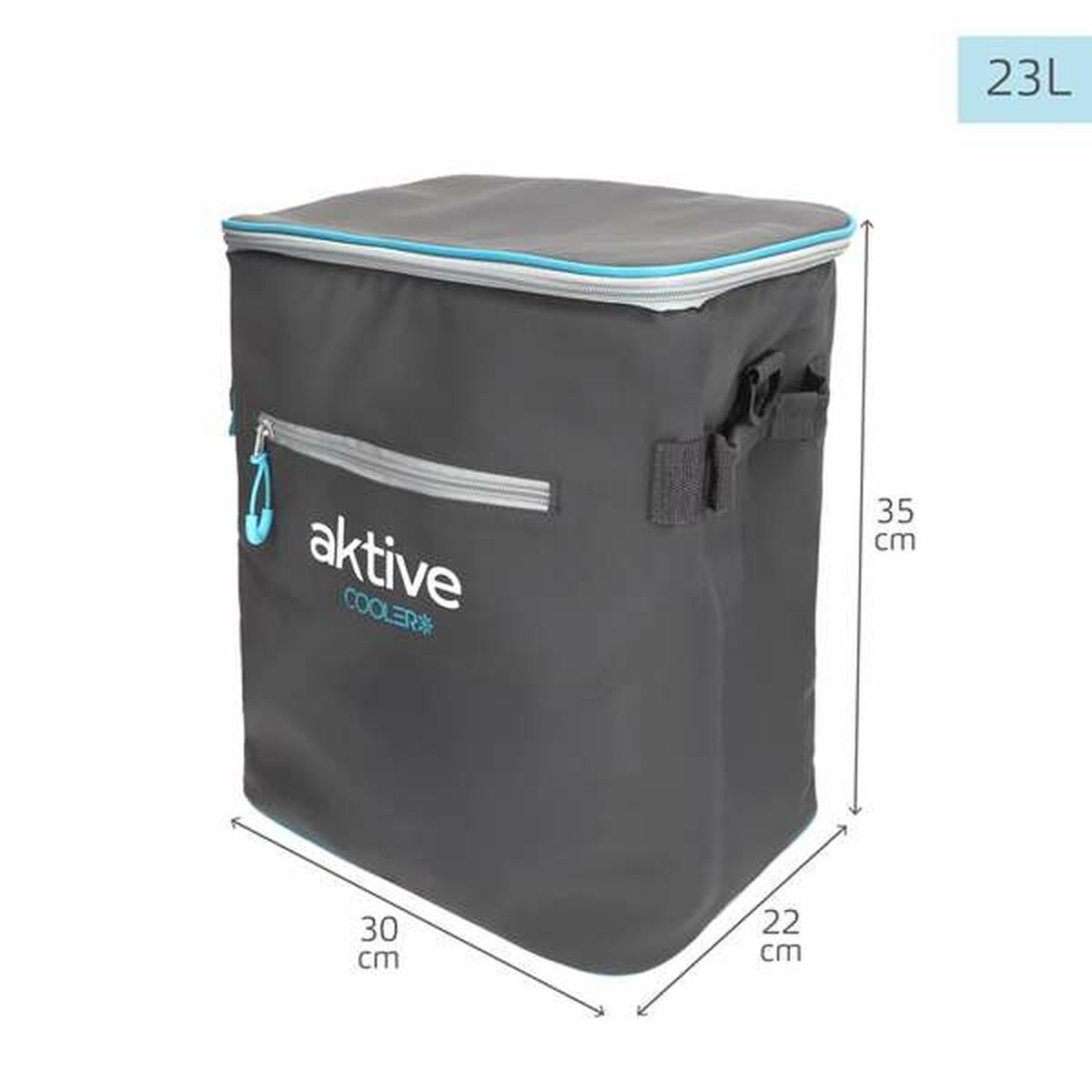 Nevera Portátil Aktive 23 L 30 x 22 x 35 cm