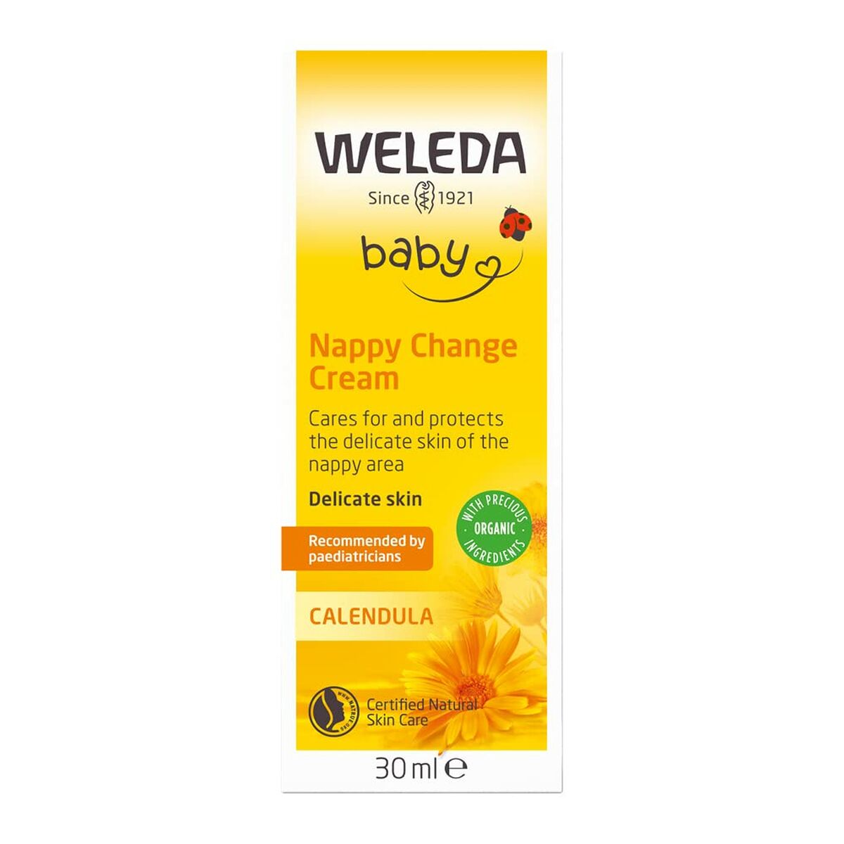 Crema Protectora de Pañal Weleda Baby Calendula 30 ml