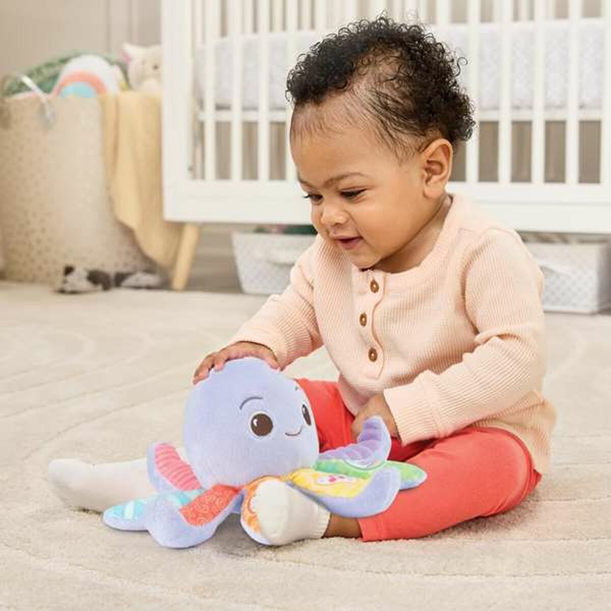 Peluche Vtech Textil Pulpo 20,5 x 17,6 x 11 cm