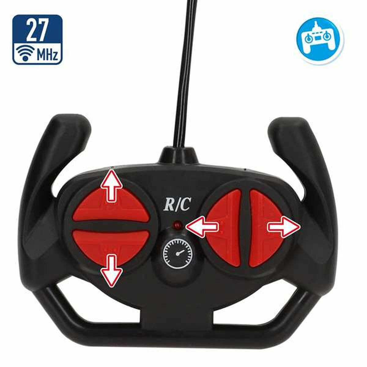 Coche Radio Control Colorbaby 15 cm Policía