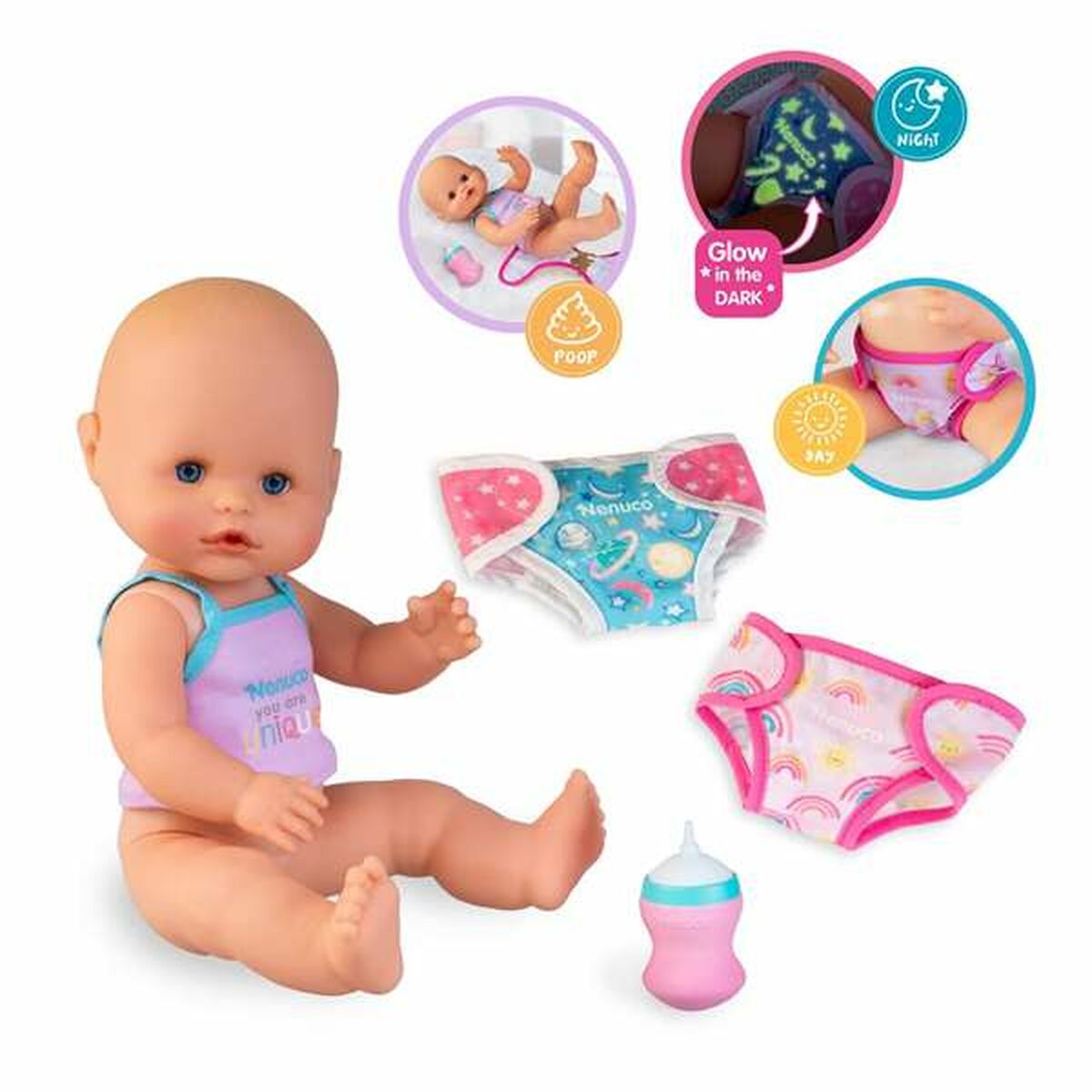 Muñeco Bebé Nenuco 35 cm