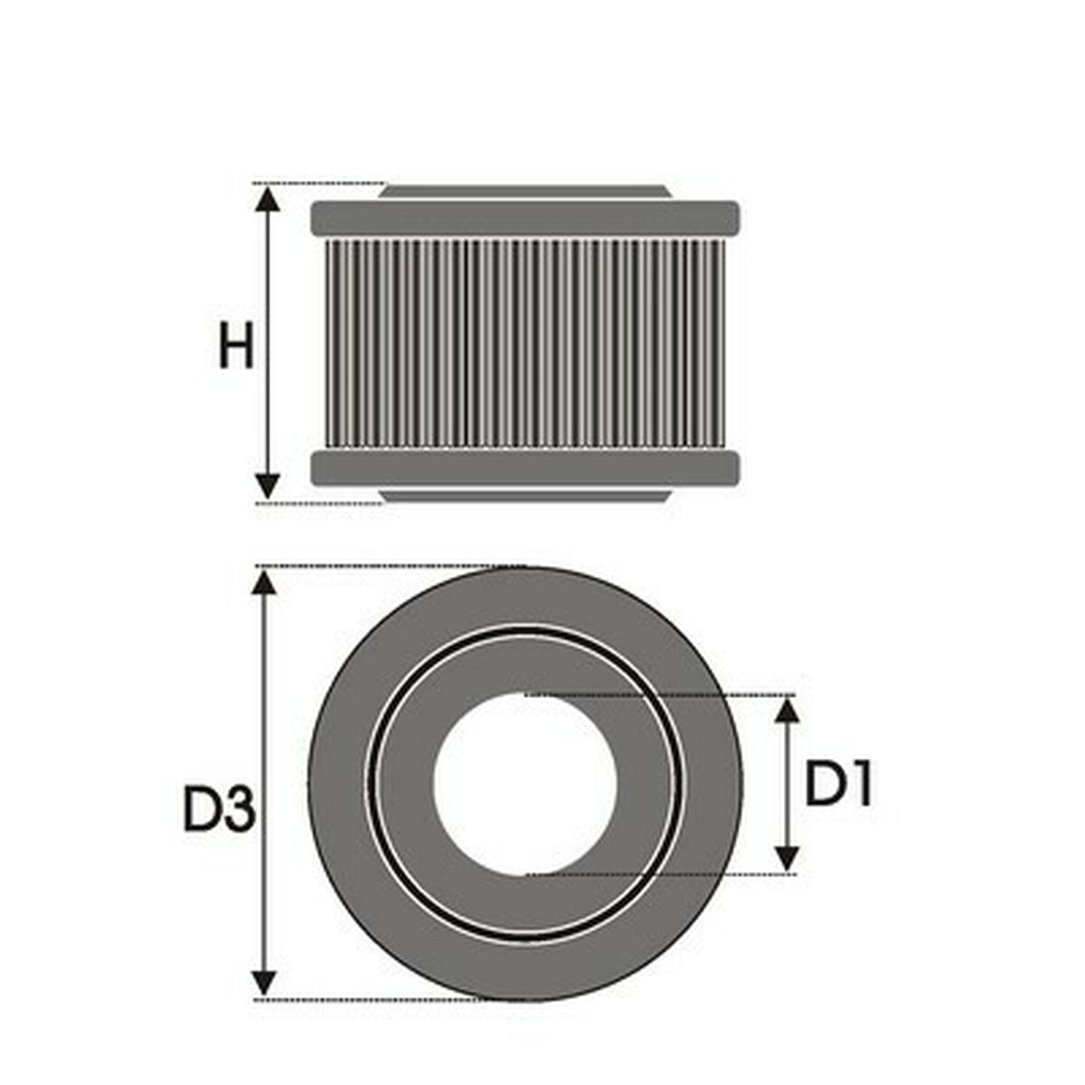 Filtro de aire Green Filters R727427