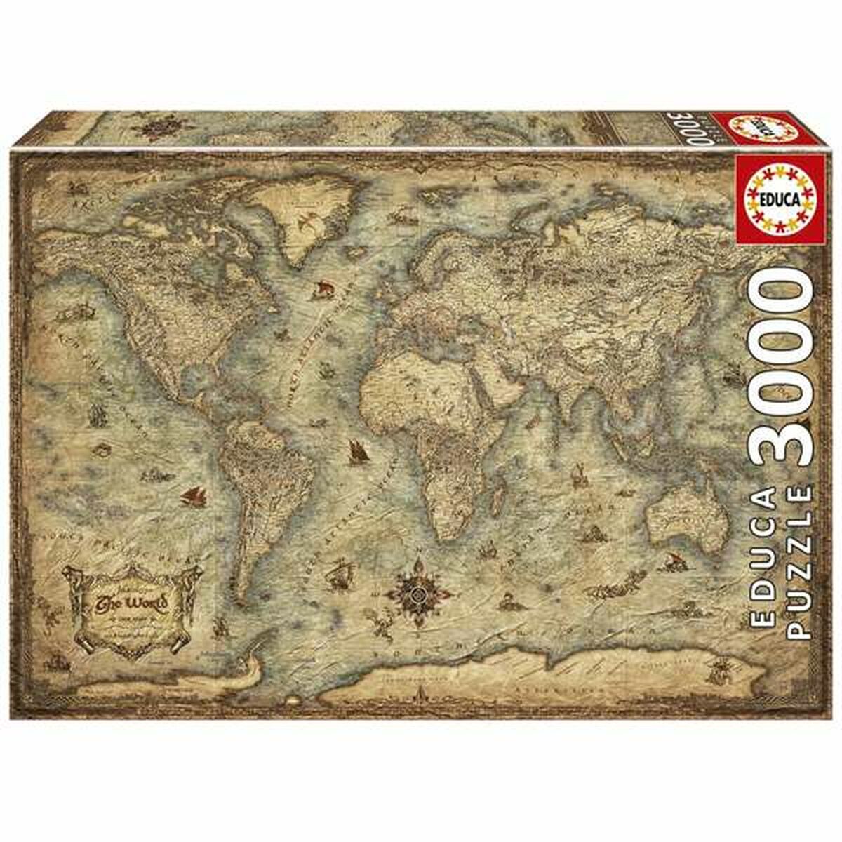 Puzzle Educa Mapa