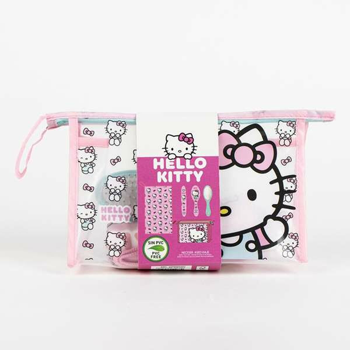 Neceser de Viaje Hello Kitty Rosa 23 x 15 x 8 cm