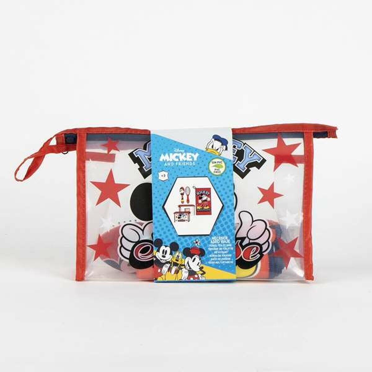 Neceser de Viaje Mickey Mouse Rojo 23 x 15 x 8 cm