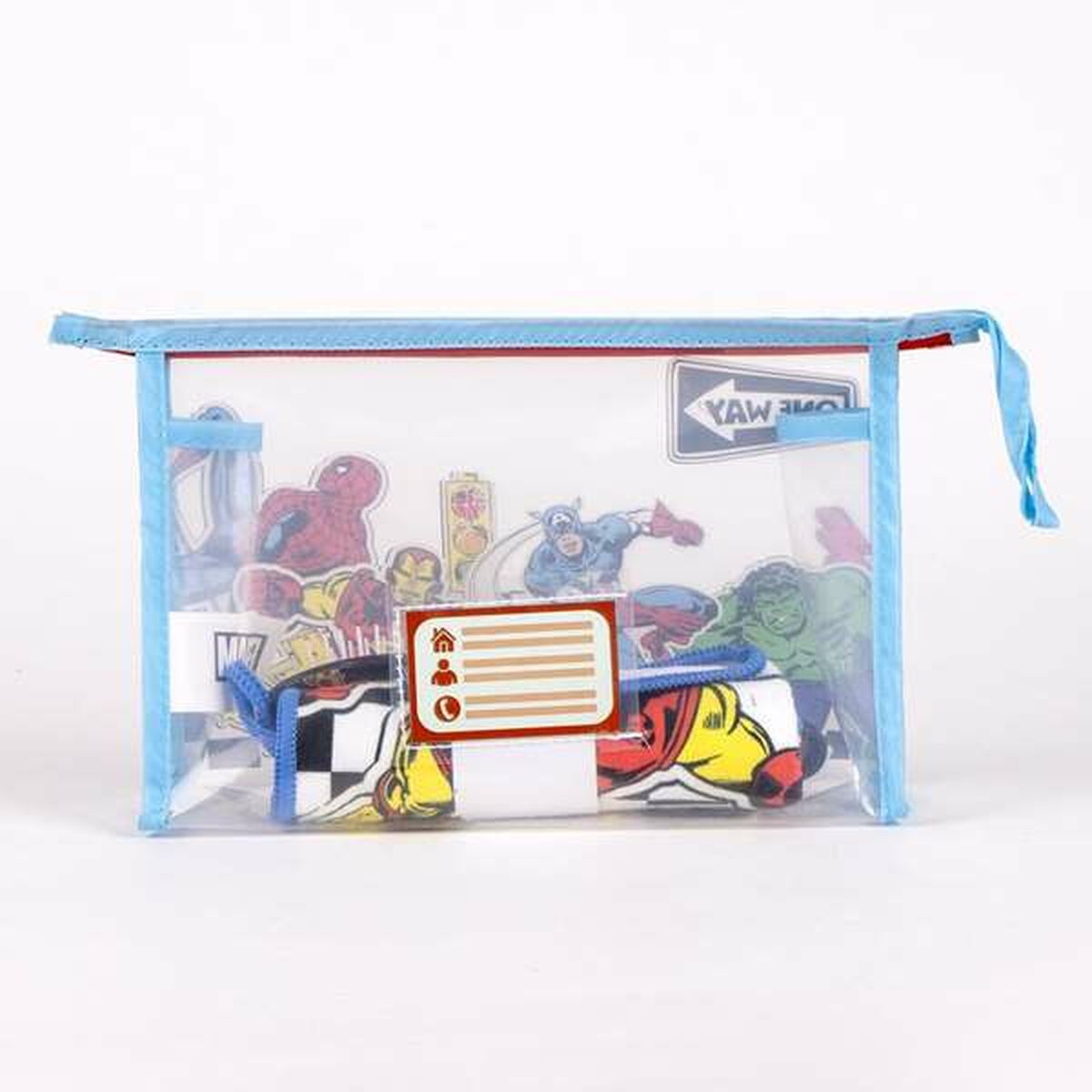 Neceser de Viaje The Avengers Azul 23 x 15 x 8 cm