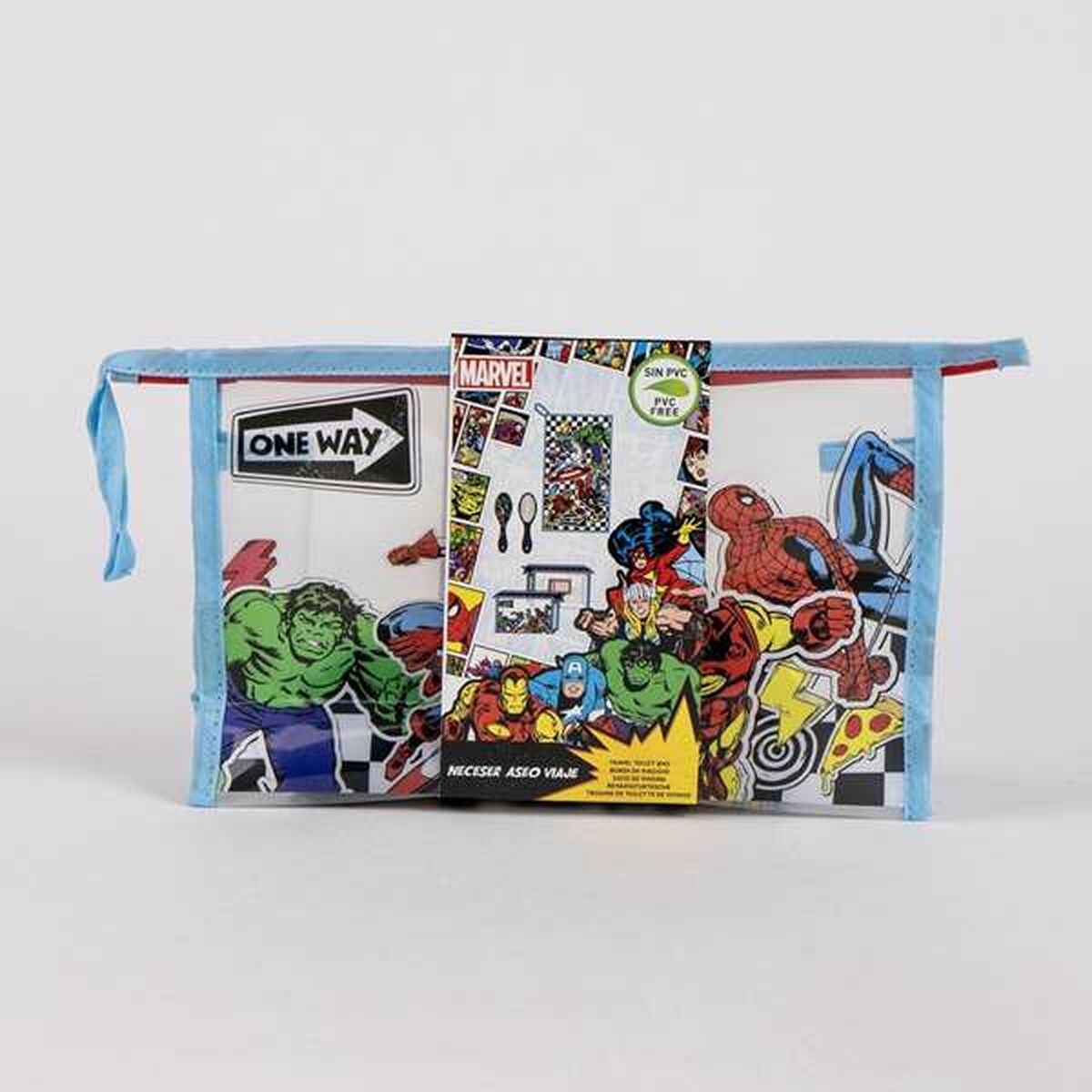 Neceser de Viaje The Avengers Azul 23 x 15 x 8 cm