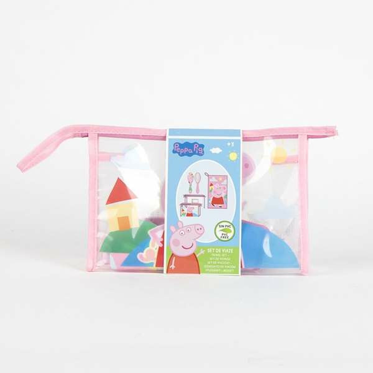 Neceser de Viaje Peppa Pig Rosa 23 x 15 x 8 cm