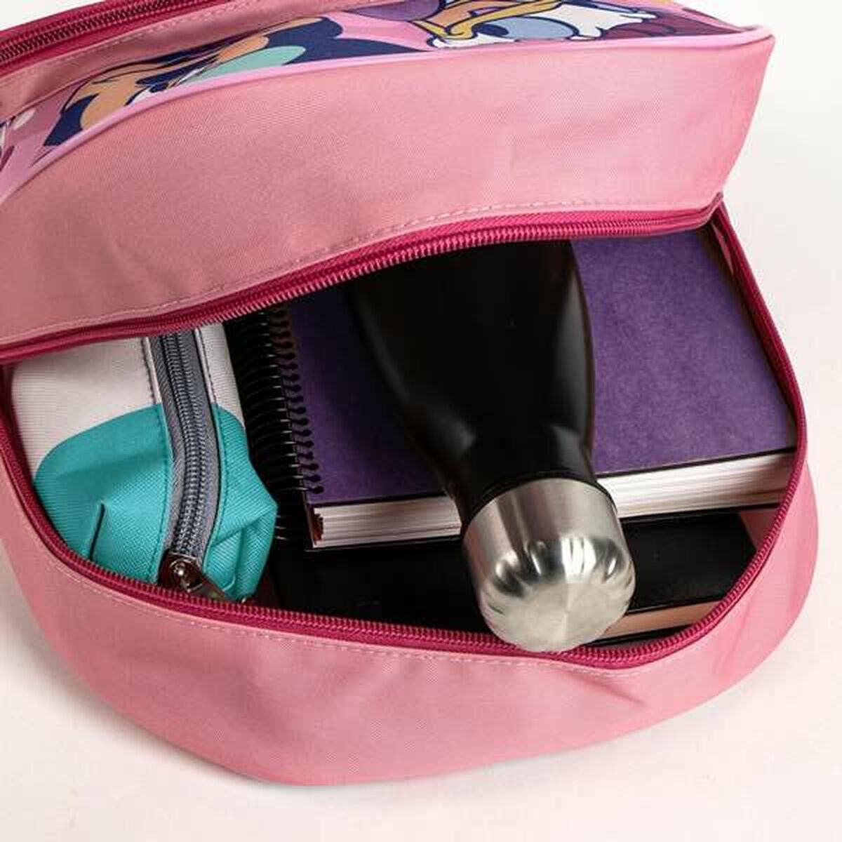 Mochila Escolar Minnie Mouse Rosa