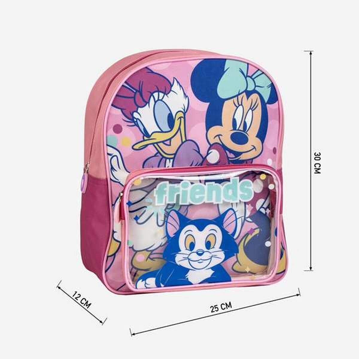 Mochila Escolar Minnie Mouse Rosa
